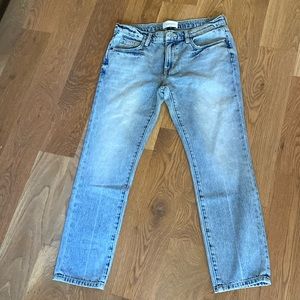 2/$35 Current/Elliot// straight leg jeans, size 27